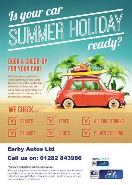 get your car summer holiday ready
